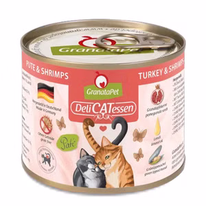 GranataPet Delicatessen Pute Shrimps für Katzen 200g