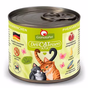 GranataPet Delicatessen Fasan Kaninchen für Katzen 200g
