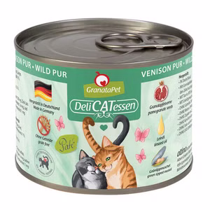 GranataPet Delicatessen Wild Pur Monoprotein für Katzen 200g