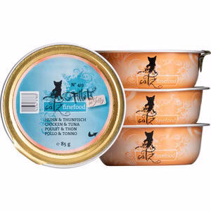 catz finefood Fillets No 413 Huhn Thunfisch für Katzen 85g
