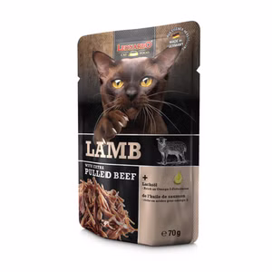 Leonardo Lamb Pulled Beef Lamm für Katzen 70g