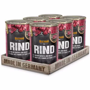 Belcando Rind mit Kartoffeln und Erbsen für Hunde 6x400g