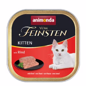 Animonda Vom Feinsten Kitten Rind 100g MHD 4/26