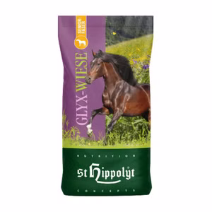 St Hippolyt Glyx-Wiese Seniorfaser für Pferde 15kg