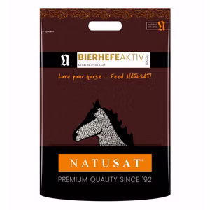 Natusat Bierhefe-Aktiv-Pellets für Pferde 8kg
