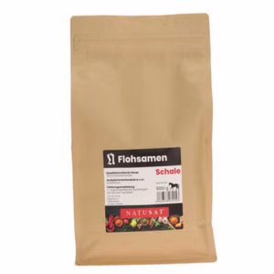 Natusat Flohsamenschalen für Pferde 1kg