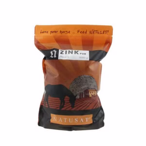 Natusat Zink pur Pellets für Pferde 1kg