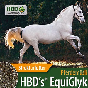 HBDs EquiGlyk Müsli frei von Kräutern für Pferde 15kg
