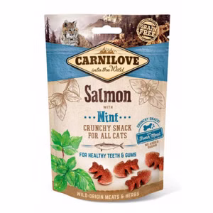 Carnilove Salmon with Mint Snack mit Lachs für Katzen 50g