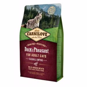 Carnilove Adult Duck Pheasant Hairball Control für Katzen 2kg