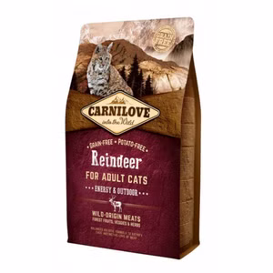 Carnilove Adult Reindeer Energy Outdoor für Katzen 2kg