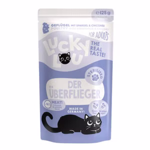 Lucky Lou Adult Sterilized Geflügel für Katzen 125g