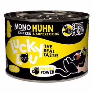 Lucky Lou Super Mono Huhn für Katzen 200g