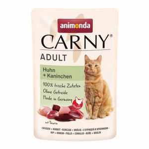 Animonda Carny Huhn und Kaninchen Frischebeutel  85g