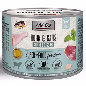 MACs Huhn und Gans für Katzen 200g