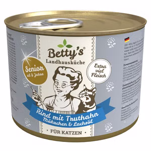 Bettys Landhausküche Senior Rind Truthahn 200g