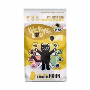 Lucky Lou Adult Geflügel Huhn Trockenfutter 340g