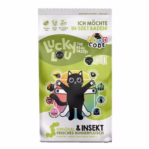 Lucky Lou Adult Geflügel Insekten Trockenfutter 340g