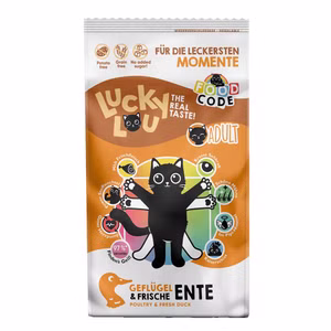 Lucky Lou Adult Geflügel Ente Trockenfutter 340g