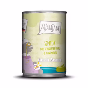 MjAMjAM Senior DUO von zarter Ente und Kaninchen 6x400g