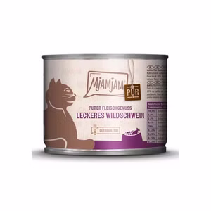 MJAMJAM leckeres Wildschwein pur für Katzen 200g