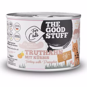 THE GOODSTUFF Truthahn Kürbis für Katzen 200g