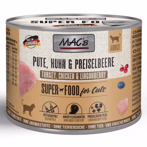 MACs Cat Pute Huhn Preisebeere 200g