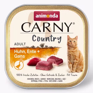 Animonda Carny Country Huhn Ente Gans für Katzen 100g