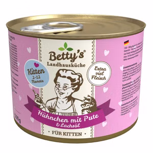 Bettys Landhausküche Kitten Hühnchen mit Pute 200g