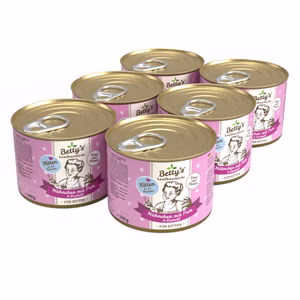 Bettys Landhausküche Kitten Hühnchen mit Pute 6x200g