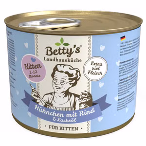 Bettys Landhausküche Kitten Hühnchen Rind  200g