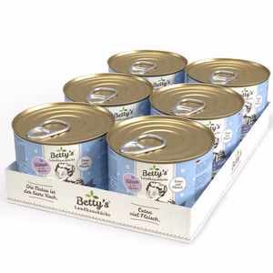Bettys Landhausküche Kitten Hühnchen Rind  6x200g
