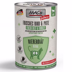 MACs Cat Vetcare Nierendiät Rind Pute 6x400g