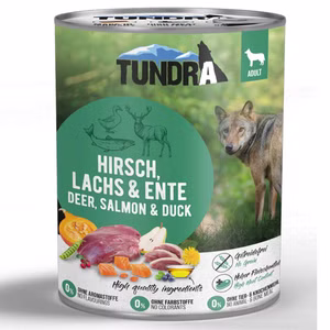 Tundra Dog Hirsch Lachs Ente 6x800g