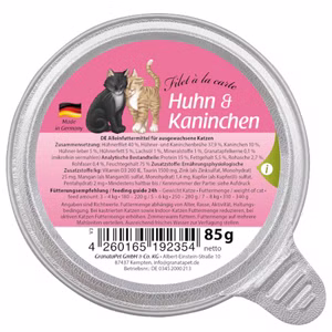 GranataPet Filet à la carte Huhn Kaninchen 85g