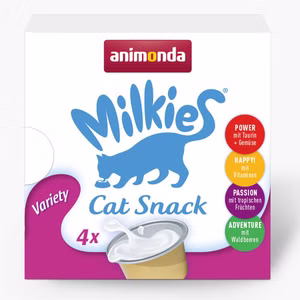 Animonda Milkies Variety für Katzen 4x15g