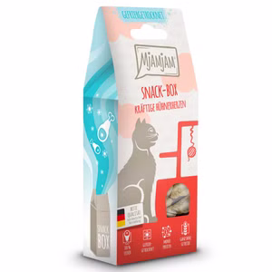 MjAMjAM Snackbox kräftige Hühnerherzen 35g