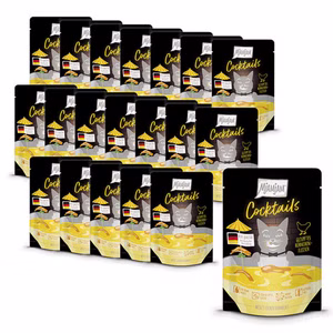 MjAMjAM Cocktails Gezupftes Hühnchenfleisch 20x40g