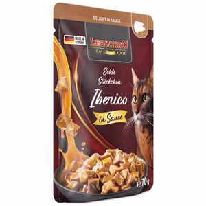 Leonardo Delight in Sauce Echte Stückchen Iberico 70g