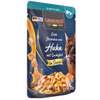 Leonardo Delight in Sauce Echte Stückchen vom Huhn mit Lachsfilet 70g