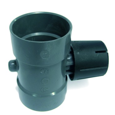  ASECOS Drosselklappe PVC für Lüftungssystem (Zubehör) ?75mm   