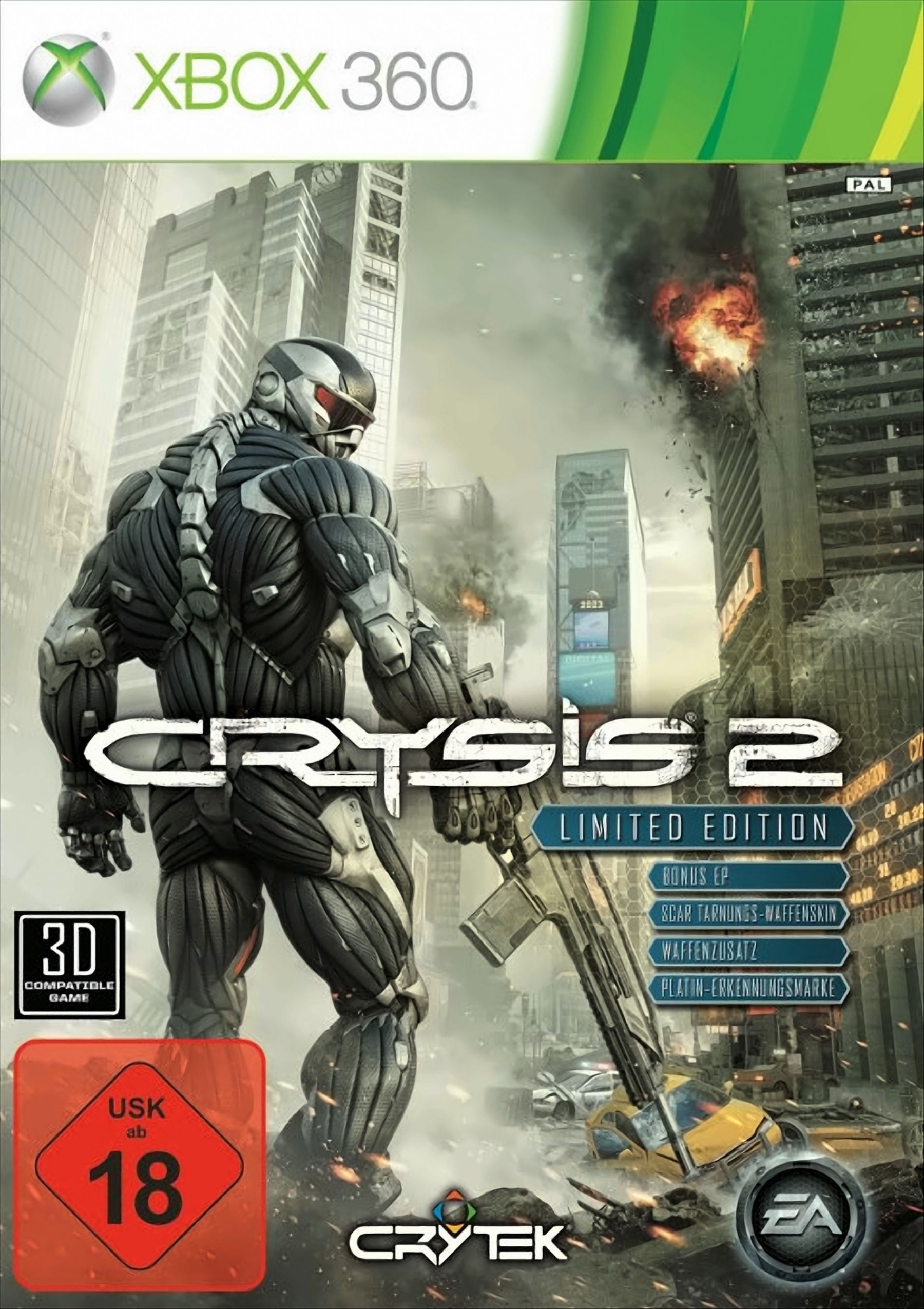 Xbox 360 Crysis 2 Limited Edition • Zustand Sehr Gut • Ink. Anleitung • OVP • - Bild 4