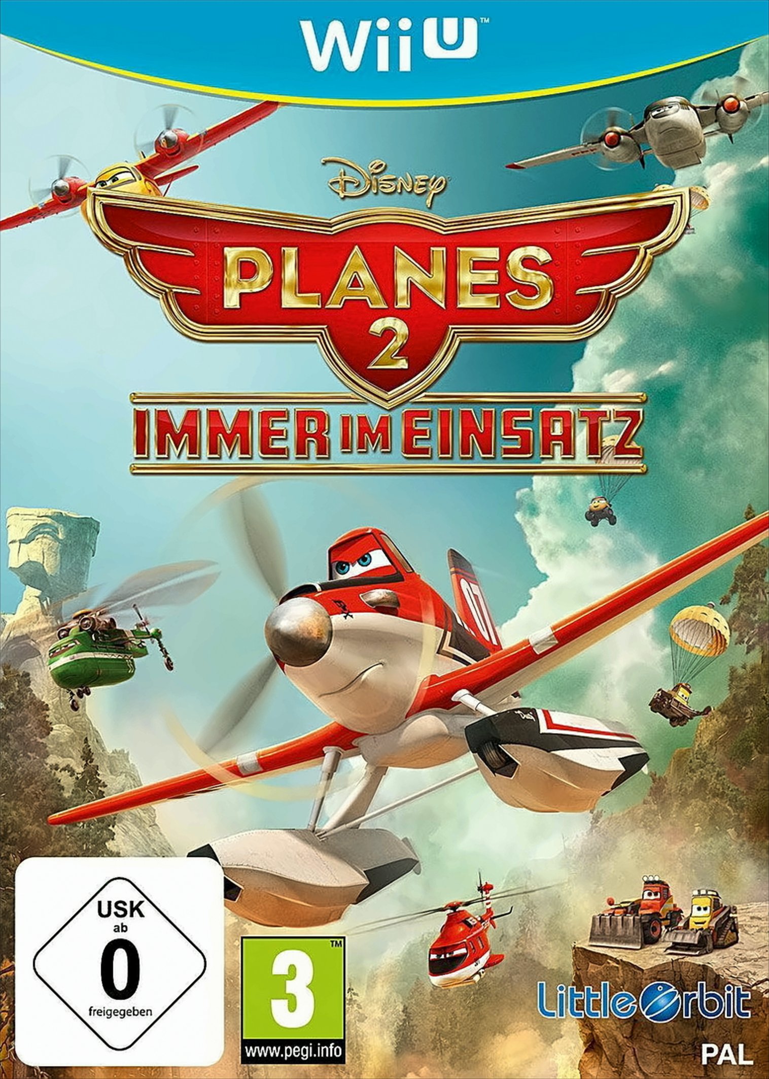 Disney Planes 2 Immer im Einsatz, Nintendo WiiU Spiel, deutsche Version - Bild 4