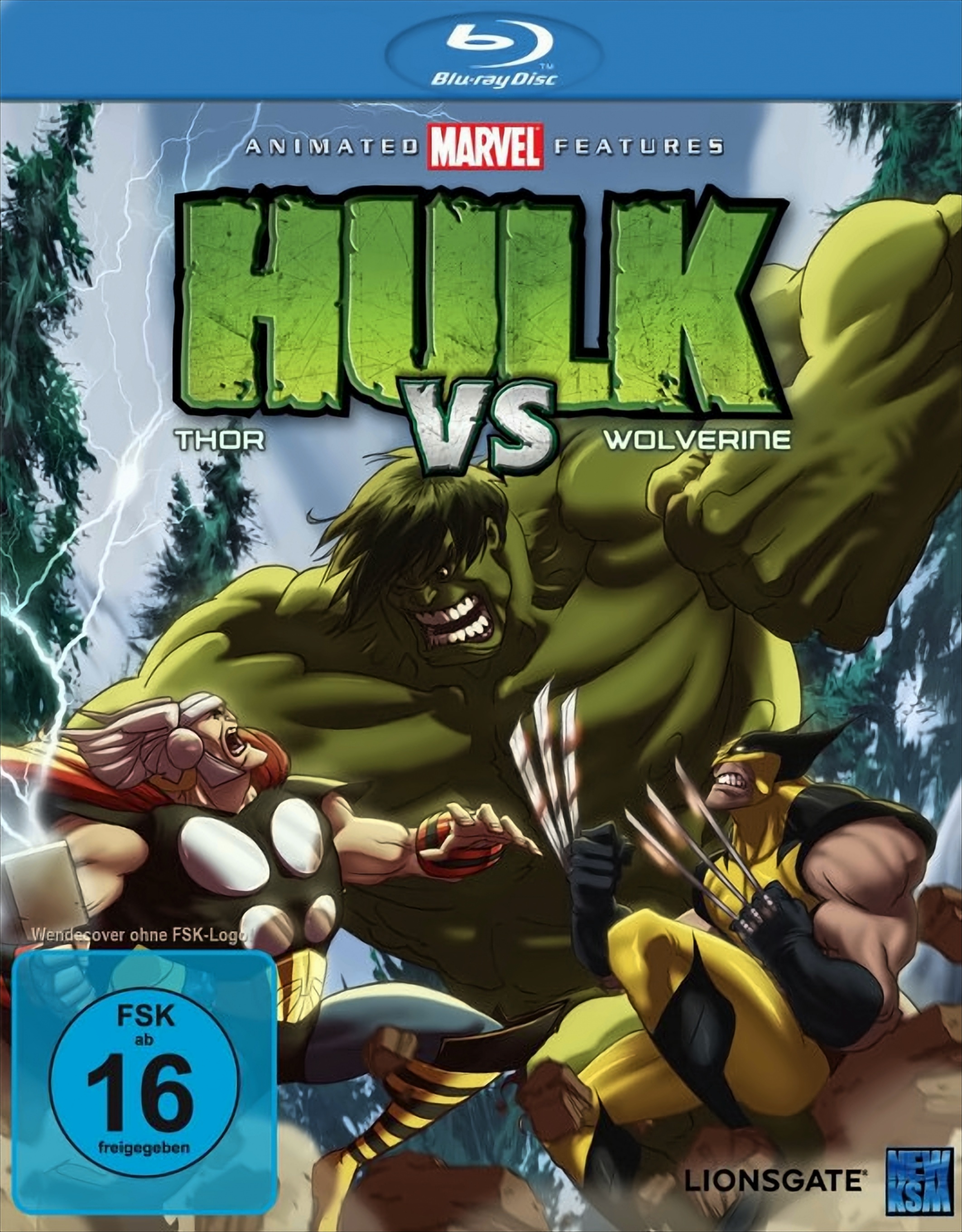 Hulk vs. Thor & Wolverine (Blu-ray) - Bild 2
