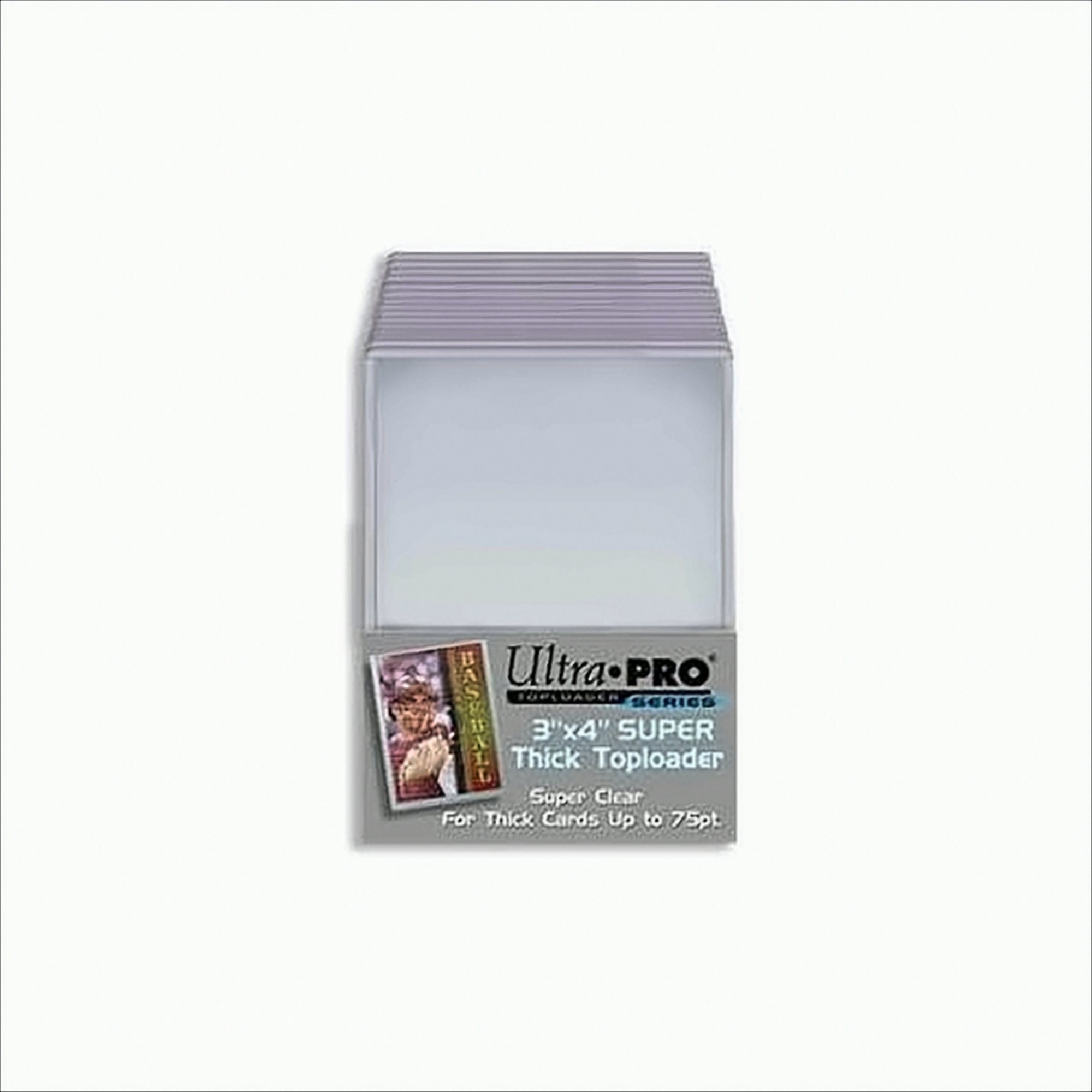 Ultra PRO Toploader  Super Thick Toploader 75pt Holds 75pt Cards 50 Stück (2x25) - Image 4