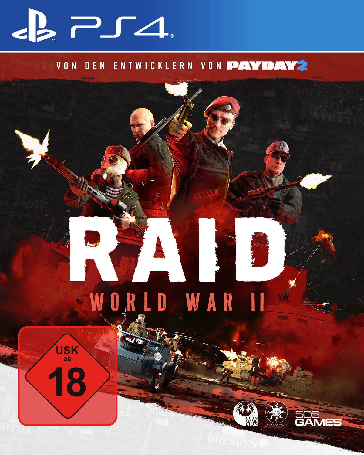 Starbreeze Publishing Ps4 - Raid: World War Ii (De Version) (Neu & Ovp) Usk18 - Bild 5