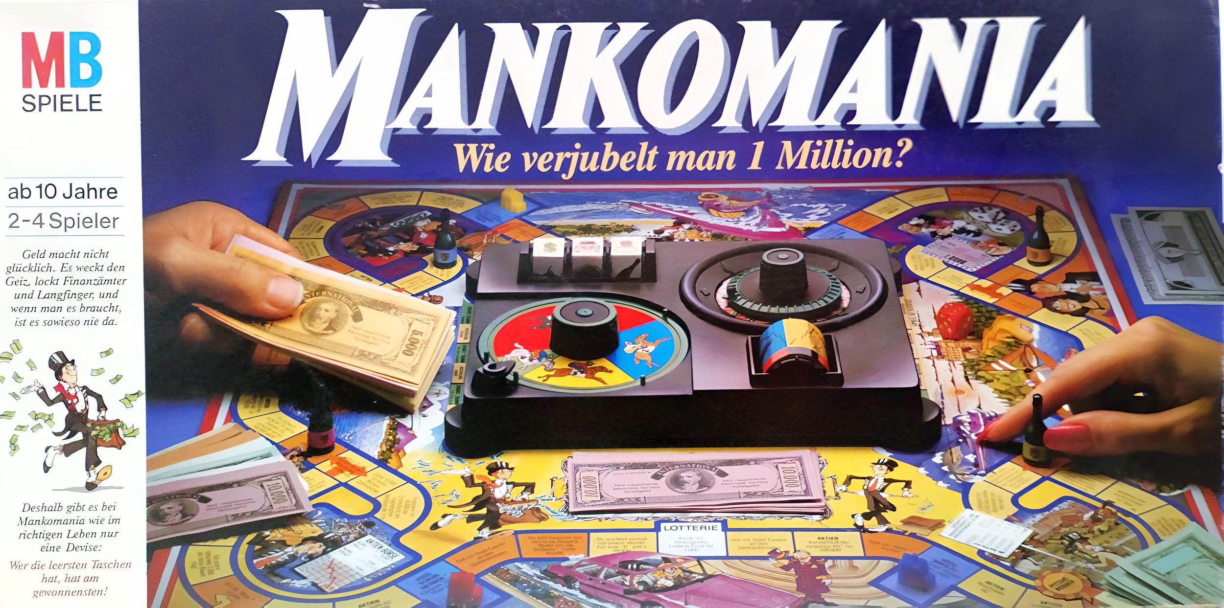 Mankomania MB Spiele 1997 Brettspiel Korken guter Zustand 100% vollständig - Bild 4