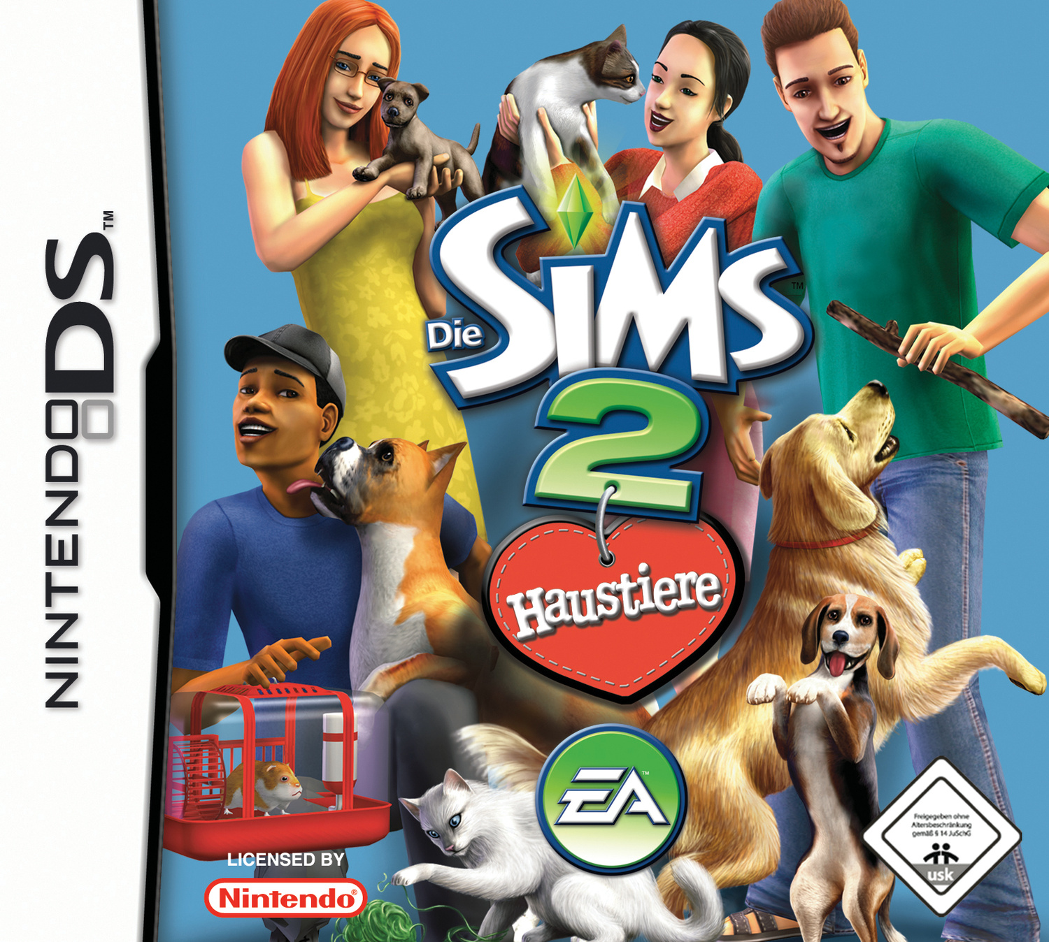 Die Sims 2: Haustiere Nintendo DS Vollständig mit Anleitung in OVP - Bild 4
