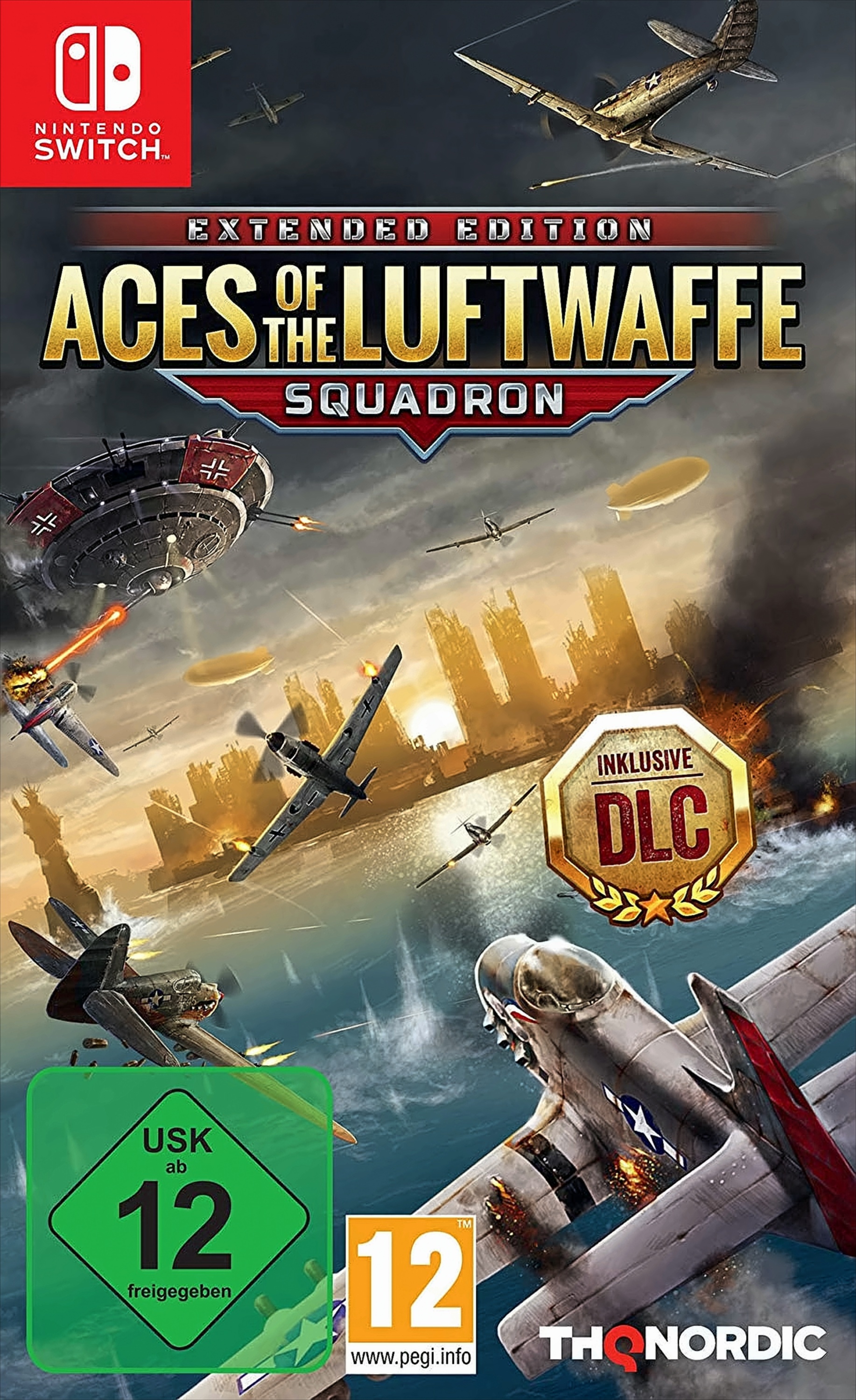 Aces of The Luftwaffe Squadron Neu / OVP / Folie (Switch) Downloadscode - Bild 4