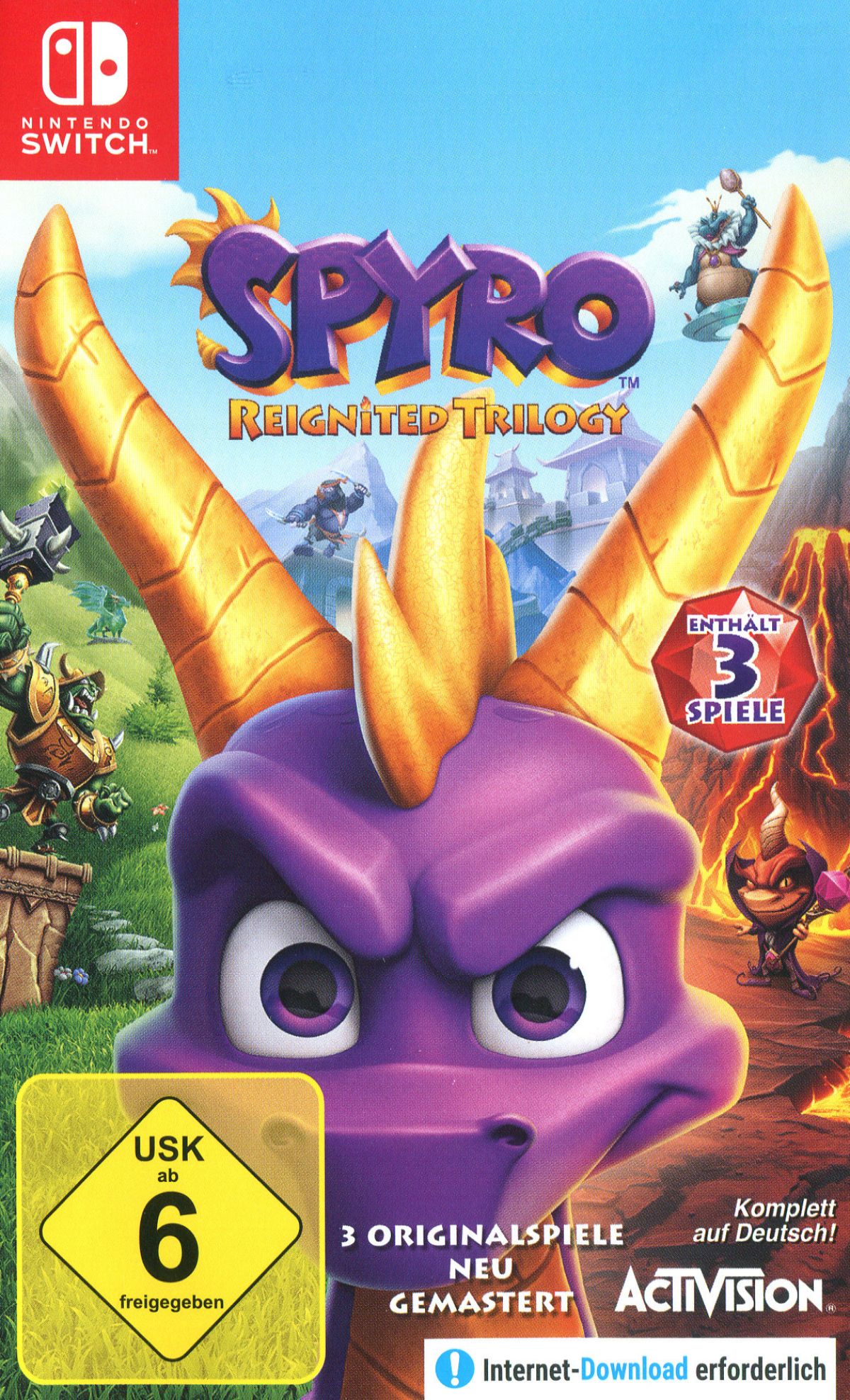 SPYRO Reignited Trilogy (Nintendo Switch, 2019) NEU & OVP! - Bild 8